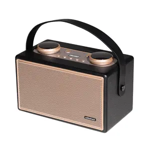 RadioShack Bluetooth Retro Speaker with Microphone Input 4001973