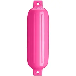 Pink Polyform G-5 Twin Eye Boat Fender 8.8 x 26.8