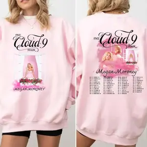 Megan Moroney Face Shirt Cloud 9 Album Sweatshirt The Cloud 9 Tour 2026 Hoodie Country Music Gift for Fans Men Women
