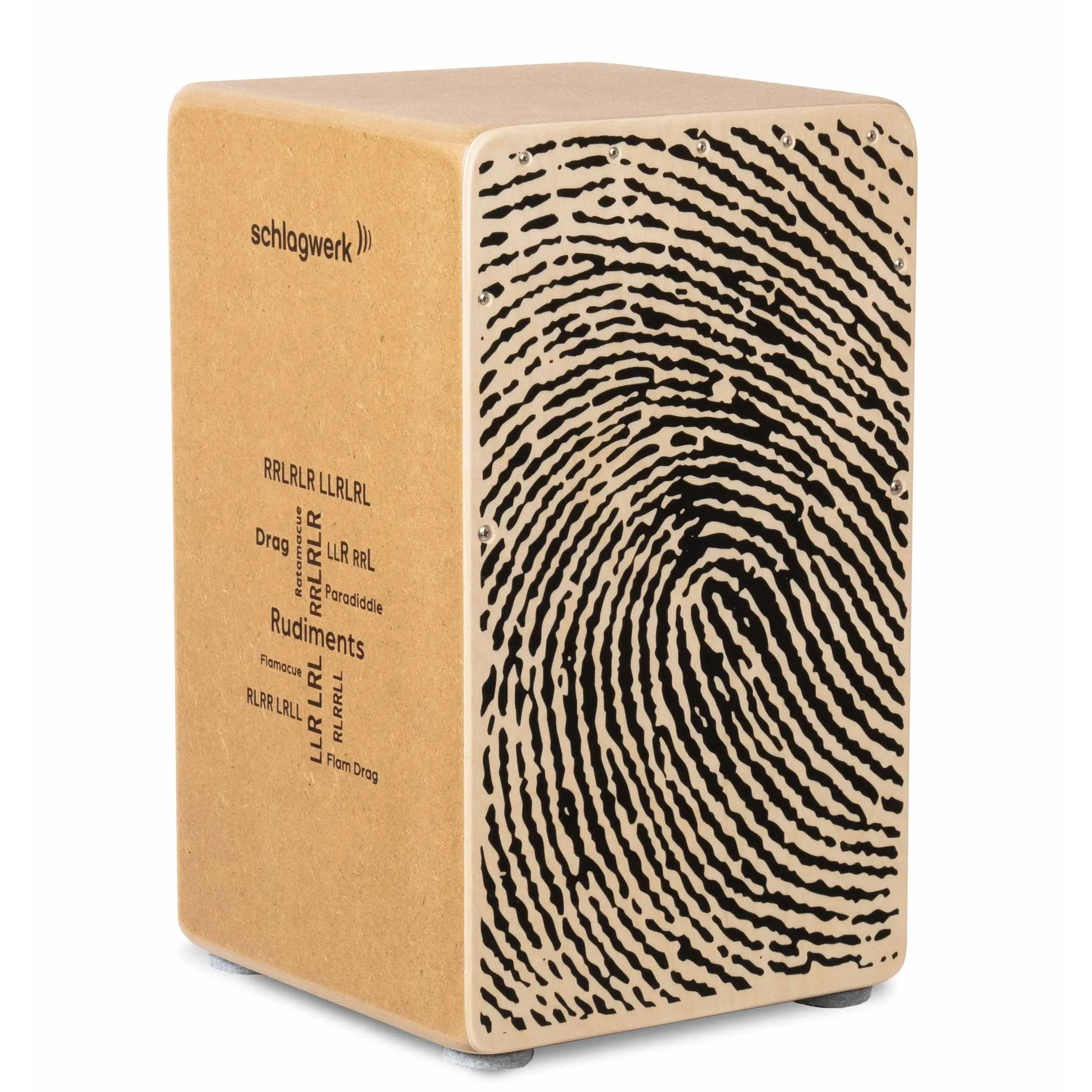Schlagwerk CP82 Rudiments Cajon Fingerprint Large