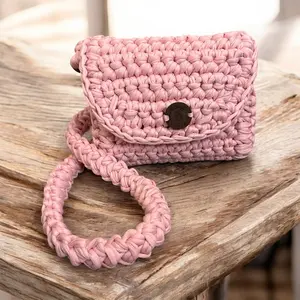 Handmade crochet slingbag