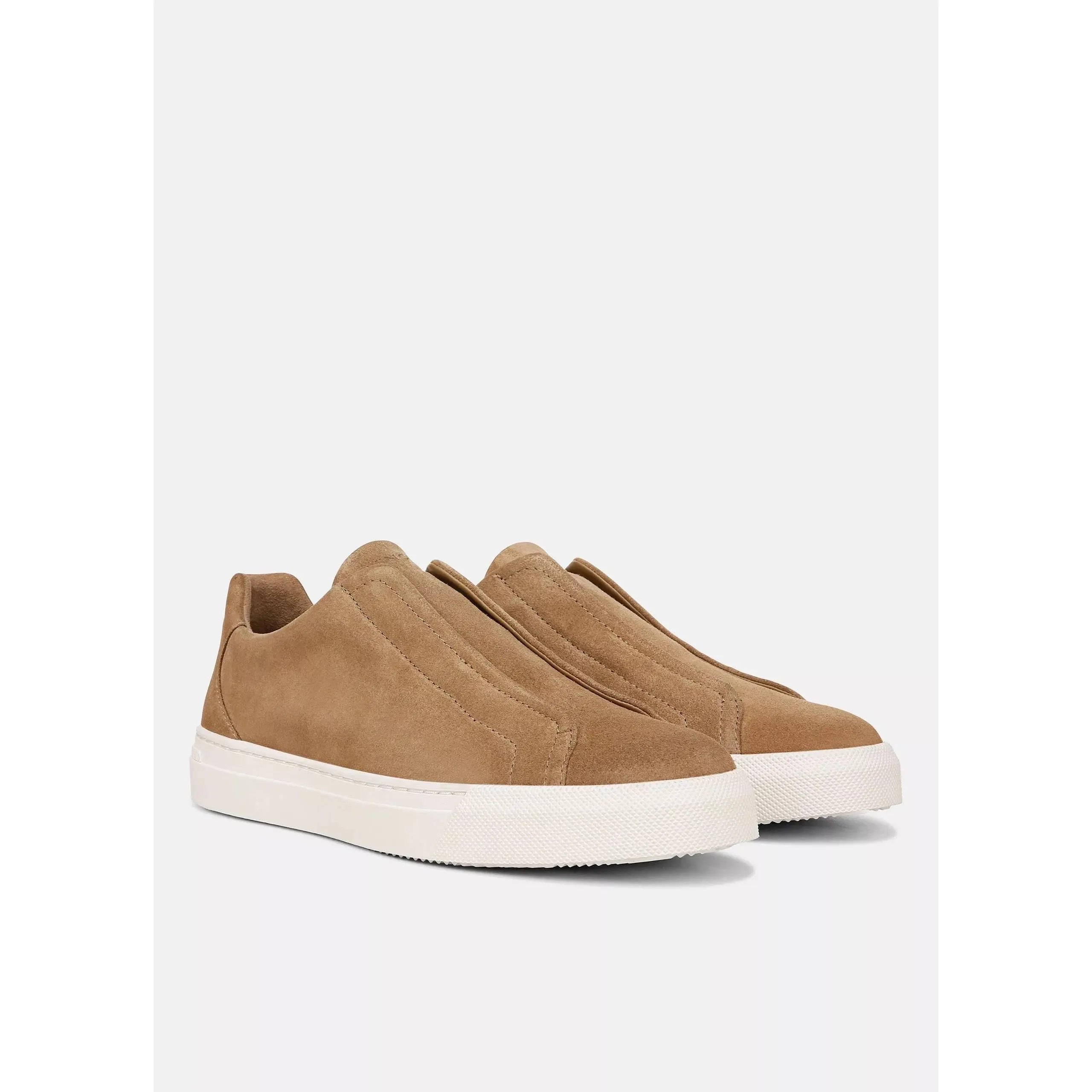 Vince Men's Lakewood Suede Sneakers - New Camel Tan