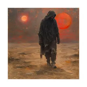Darth Maul On Tatooine, Sith, , Poster, Sci Fi, Depression, Graveyard, Dark Side, Wall Art, Home Office Prints, Gift For Fans