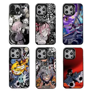 Soul Eater Anime Unique Artistic Phone Cases For iPhone 17 Promax 16 15 14 13 12 11 Pro Max Plus Air Black Matte Silicone Shockproof Cover Protection Best Gift of Birthday Christmas Halloween