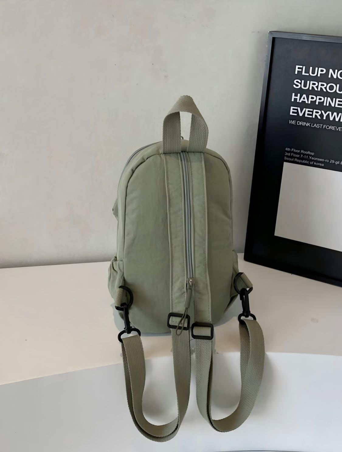 Multifunctional Large Capacity Backpack, Lightweight Women's Fabric Backpacks, Multi-Pocket Design, Versatile Use for Travel, Work, Date Night, School, Simple Style, Perfect Gift, Casual Lightweight Backpack