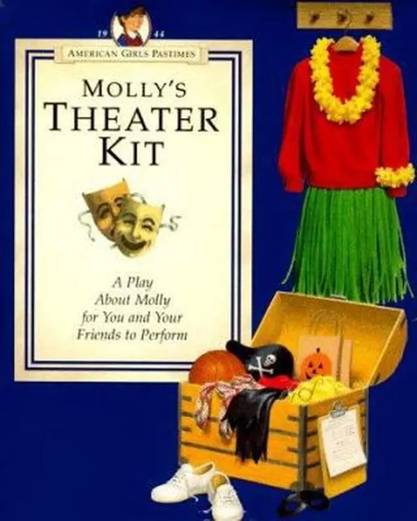 Used Children's Play Scripts Book - Molly's Theater Kit: 4 Acting Play Scripts for Home Performance (American Girls Pastimes) by Valerie Tripp (Paperback, English)
