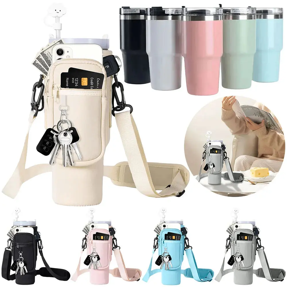 Water Bottle Sling Bag for Stanley Cup Water Bottle Sling Bag for Stanley Cup