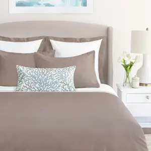 Hazelnut Flange Euro Sham