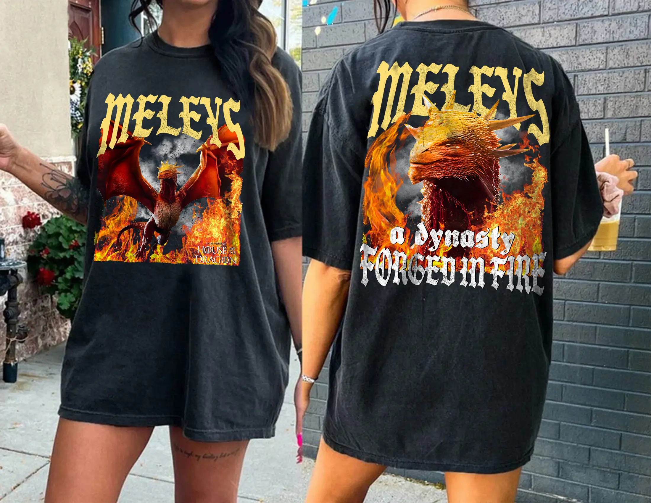 Meleys Dragon Vintage Unisex Shirt, Sweatshirt, Hoddie