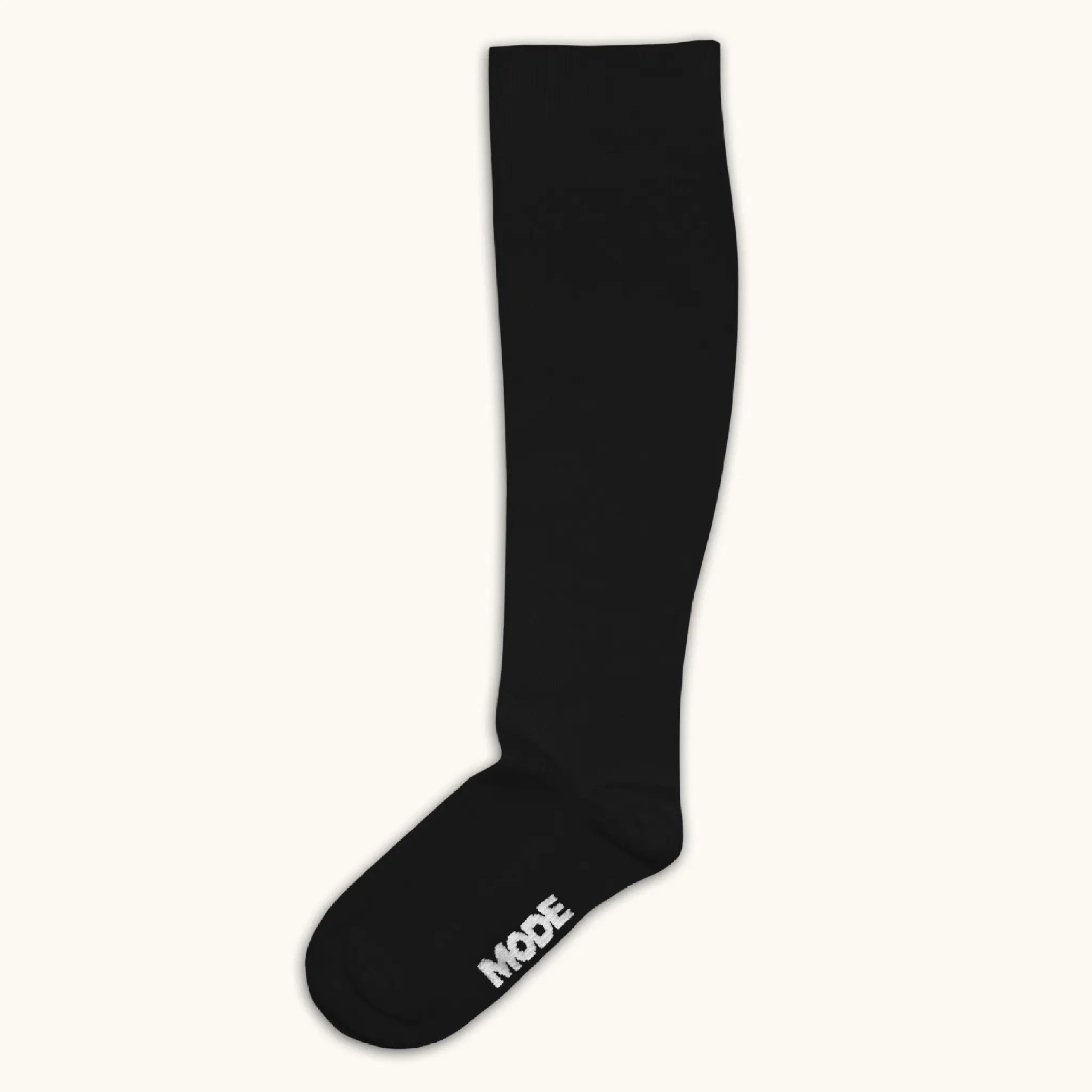 Black 15-20mmHg Knee-High Compression Socks Black 15-20mmHg Knee-High Compression Socks