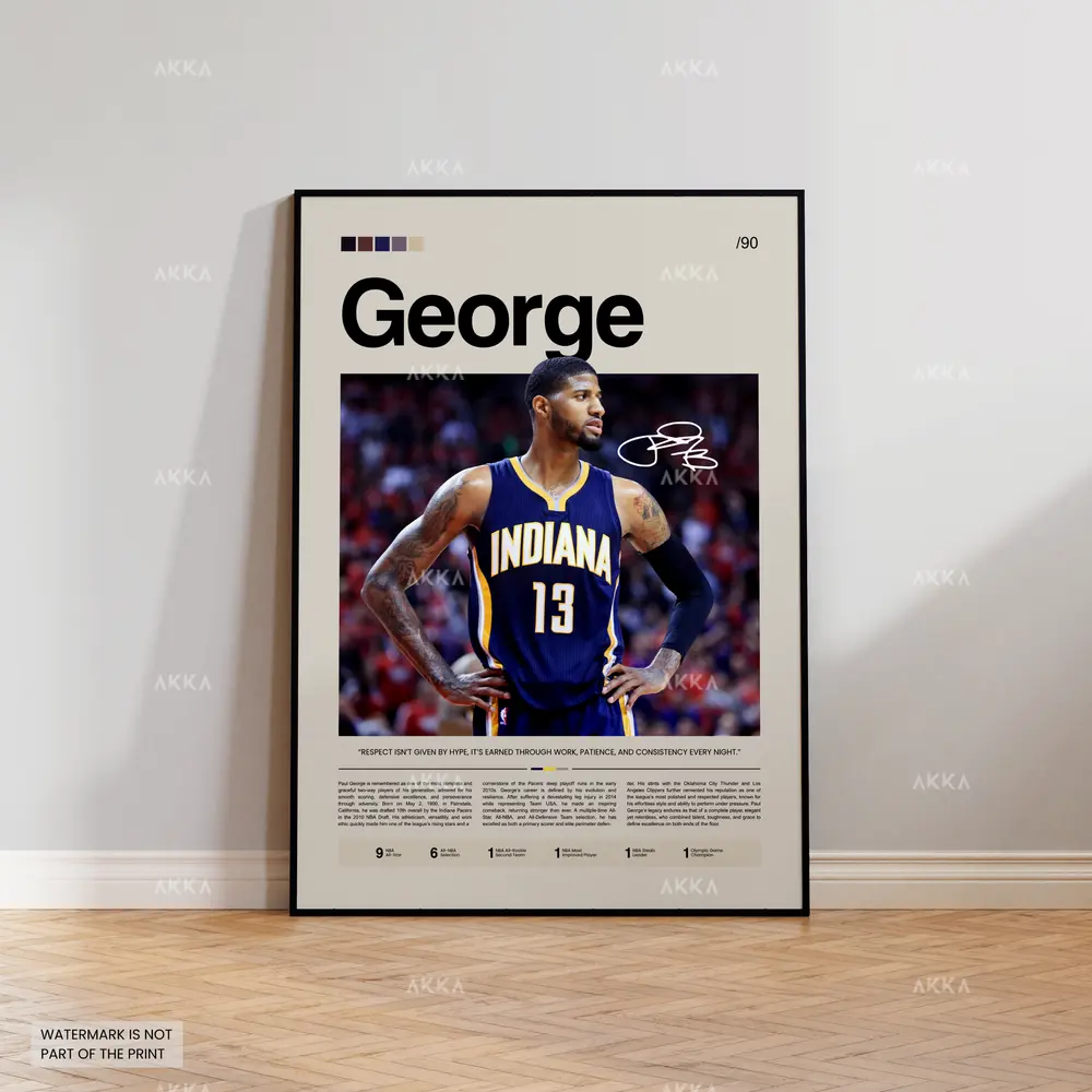 Paul George - Indiana Pacers poster