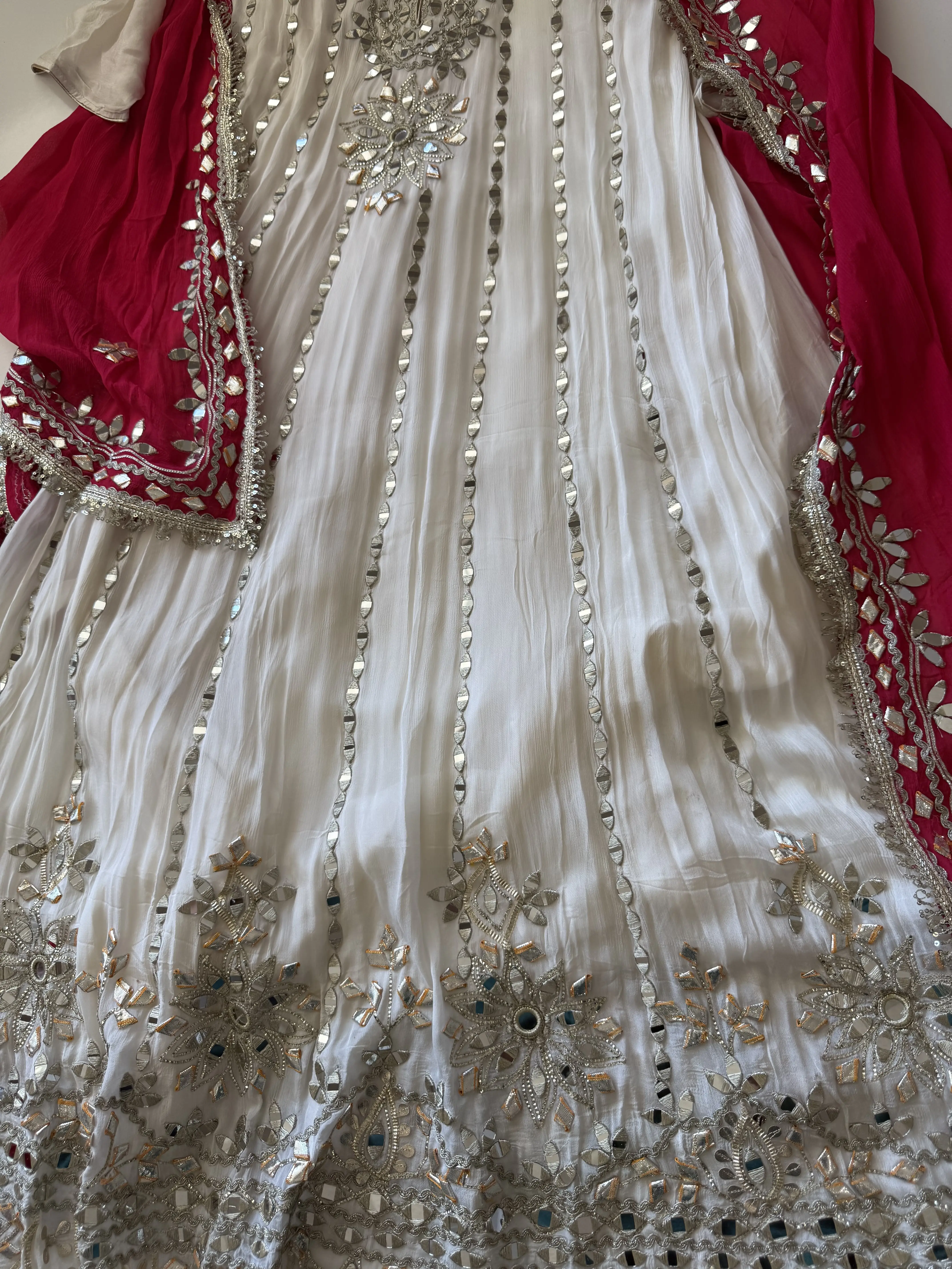 Long Anarkali gown