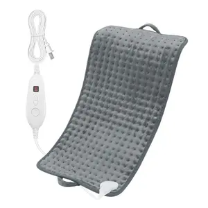 DailyLife Heating Pad with Handles for Back Pain Cramps Relief, 12"x24" Electric Heating Pad With 6 Heat Settings, Auto Off, Machine Washable, Warming mat, Gifts for Women,Mother’s Day, FathersDayGift