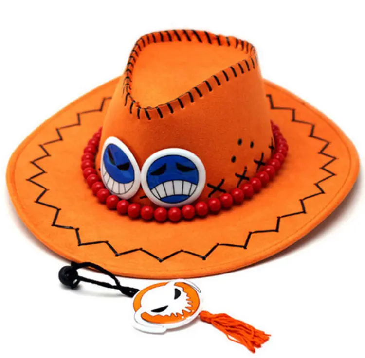 Anime Straw Hat – Luffy Ace Law Chopper Cowboy Fisherman Hat | Outdoor Travel Cosplay Hat for Fans, Stylish & Comfortable Sun Protection