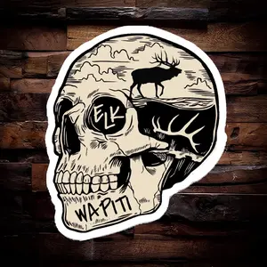 Elk Hunting Sticker Vinyl Hunting Sticker!