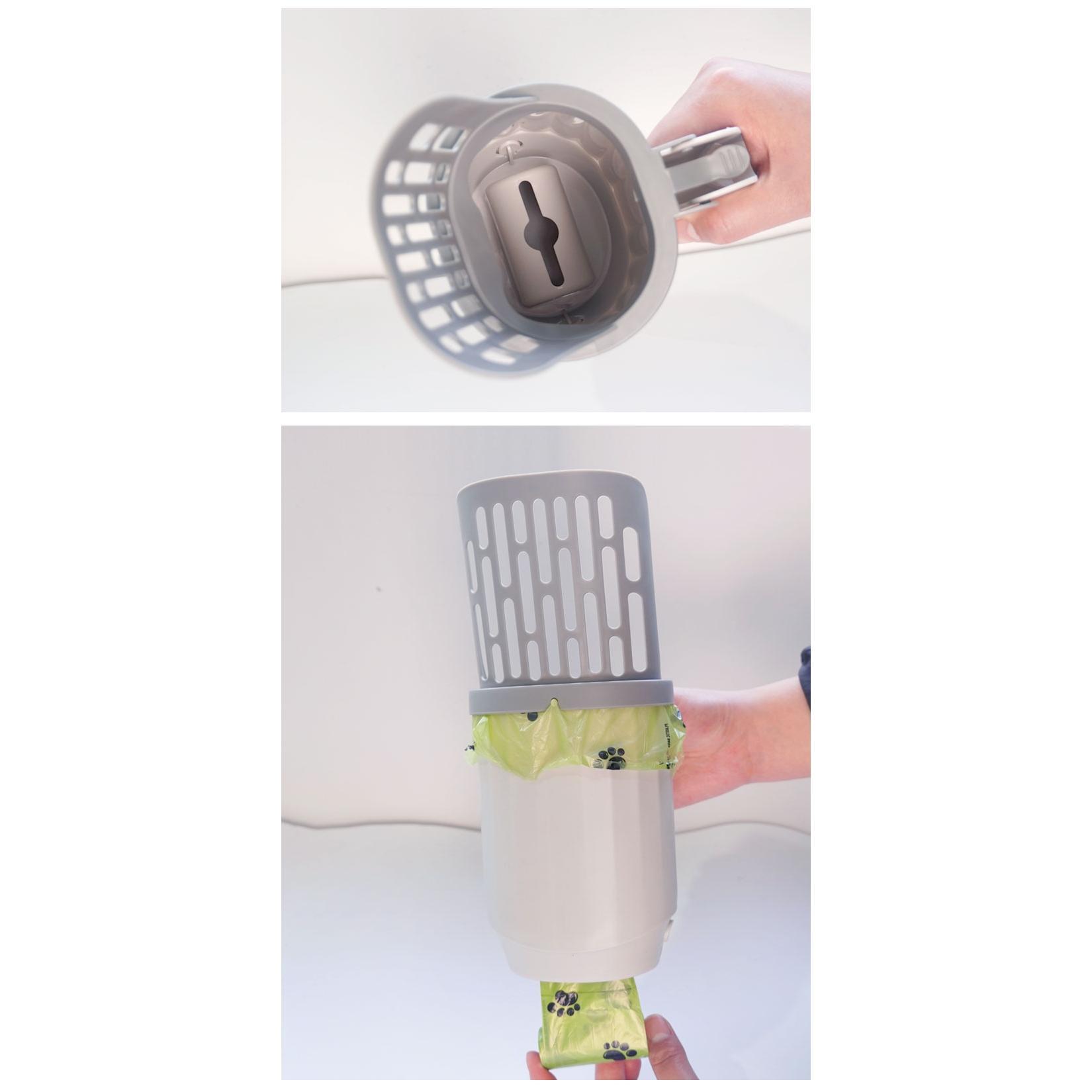 Cat Litter Shovel Scoop with Refill Bag For Pet Filter Clean Toilet Garbage Picker Cat Supplies Cat Litter Box Self Cleaning Cat Litter Shovel Scoop with Refill Bag For Pet Filter Clean Toilet Garbage Picker Cat Supplies Cat Litter Box Self Cleaning