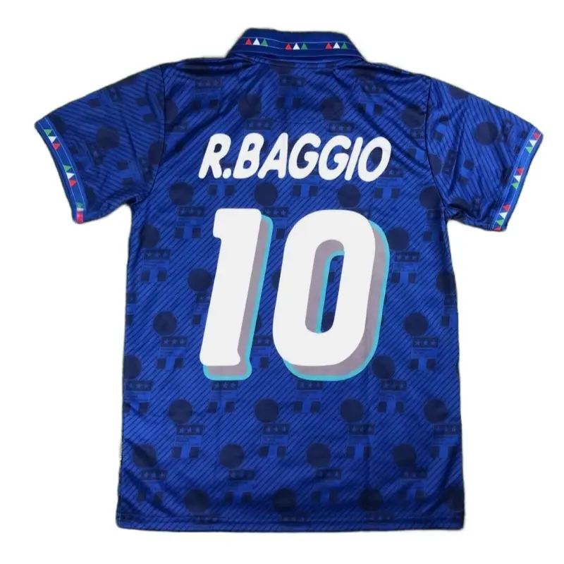 Italy 1994 Retro Soccer Jersey – Baggio #10 Tribute - TikTok Shop