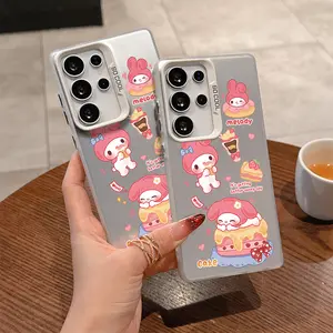New Fashion My Melody Cute Phone Case Suitable for Samsung Galaxy S26 S25 S24 A37 A57 A17 A07 A56 A26 A36 A55 A35 A06 A16 A05 A14 A24 A34 A54 A15 A05s A04e A25 S23 S22 S21 S20 FE Ultra Plus Edge 4G 5G Anti Fall Matte Back Cover