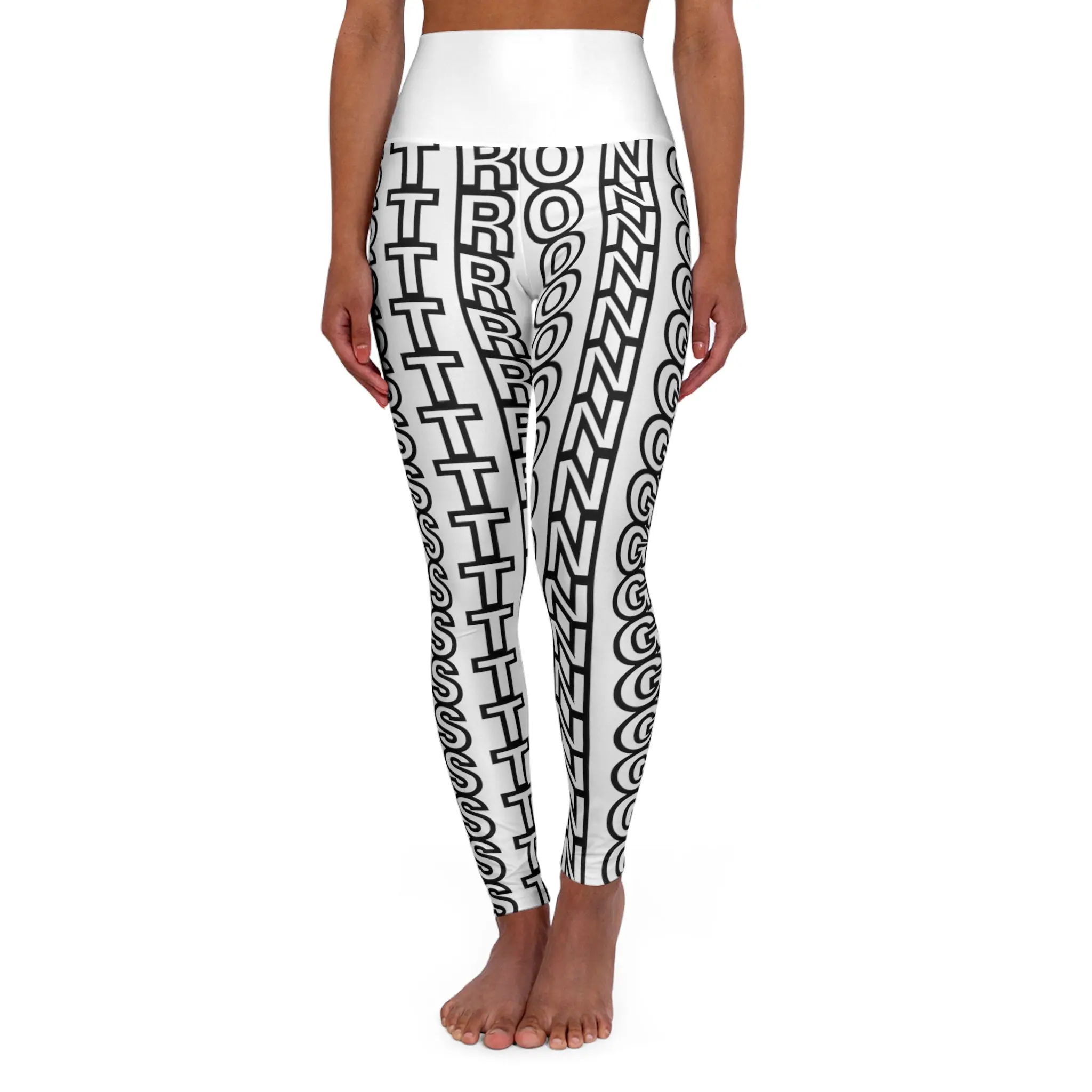 Stronger Nurse Comfortable Curve-Confident Plus Size Yoga Leggings: Redefining Activewear Leggings for Women of All Sizes