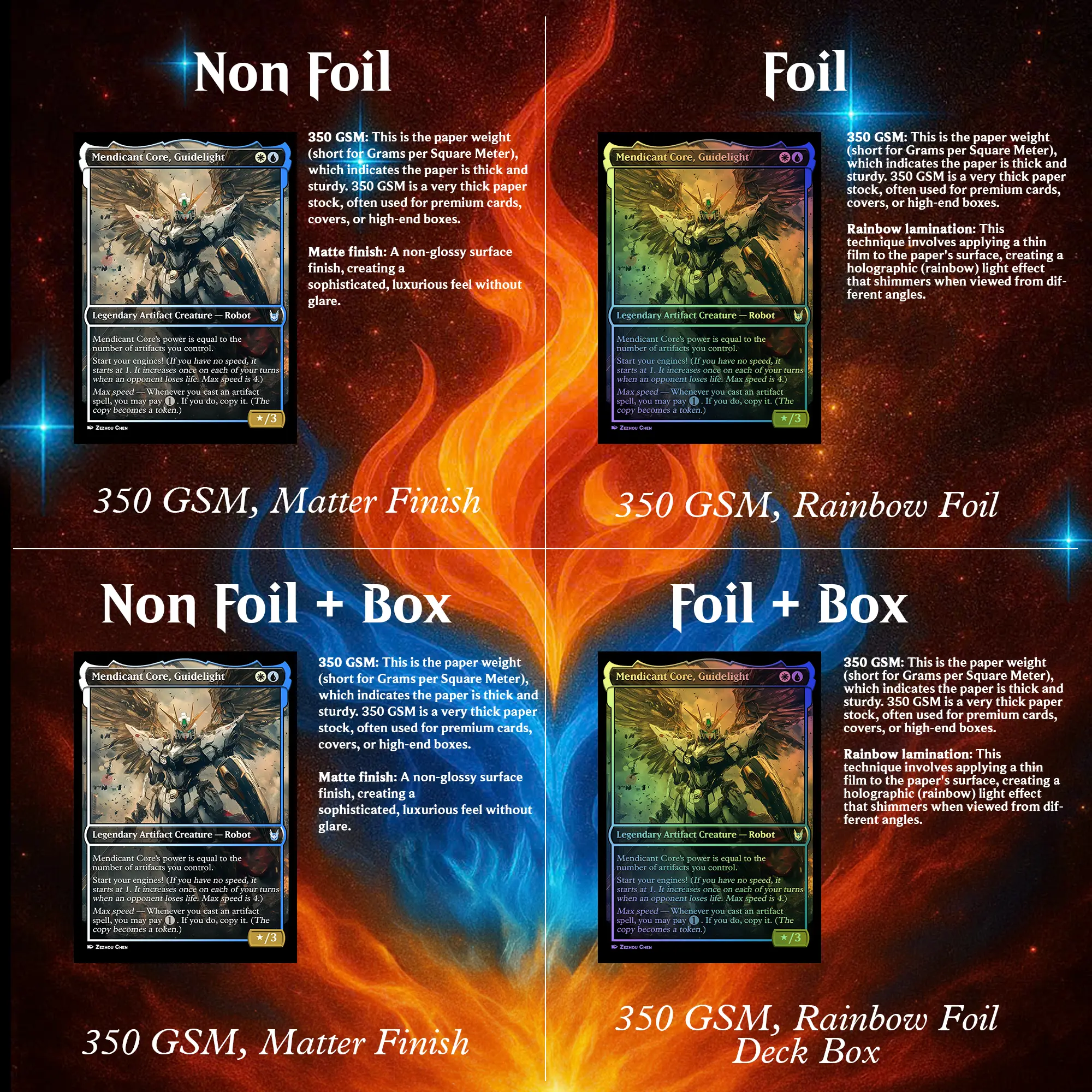 MENDICANT CORE PROXY COMMANDER DECK – PREMIUM COLLECTOR SET 99