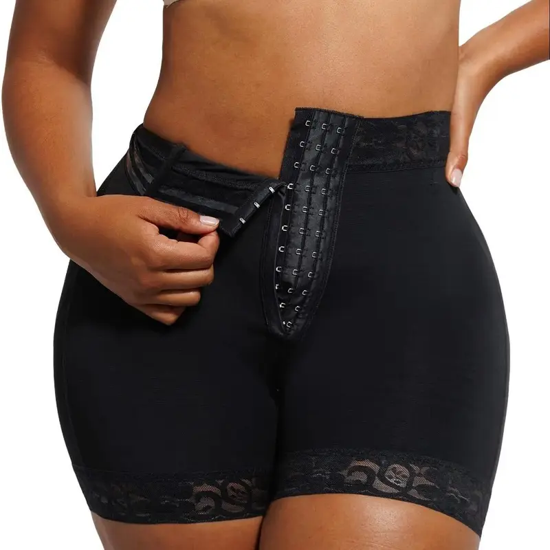 Shapellx AirSlim Lace Tummy Tucking  Butt-Lifting Shorts Comfort Basic Shapewear Womenswear 1