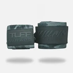 24" Villain Wrist Wraps - Black Camo