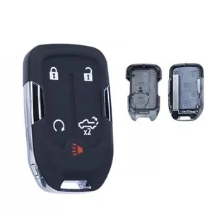 5 Buttons Smart Remote Key Shell Replacement for Chevrolet Silverado 2019 - 2020 FCC ID: HYQ1EA IC: 1551A-1EA PN: 13508398, 13529632 No Electronics, Battery, or Circuit Board is Included