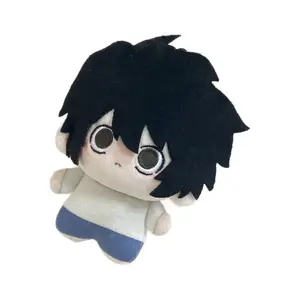 Anime Death Note L Chibi Plush Toy Soft Stuffed Doll Gift