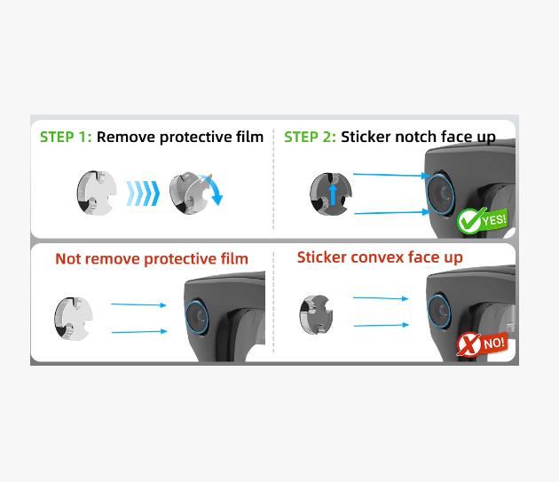 12Pcs LED Light Blocking Stickers Compatible with Ray-Ban Meta Wayfarer/Skyler/Headliner (Gen 2) & Oakley Meta HSTN Smart Glasses Accessories, Low-Tack Restickable Blackout LED Light Covers Sticker