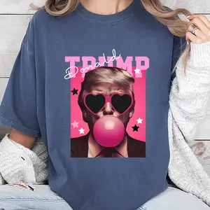 Trump Pink Sun Glasses T Shirt Donald Trump Shirt Trump Bubble Gum Shirt Funny Trump Shirt 295