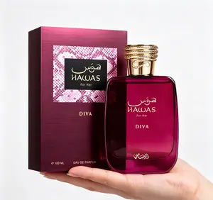 Hawas For Her Diva EDP | Glamorous Floral Fruity Women’s Perfume | Long-Lasting Feminine Fragrance 3.38 fl. oz 100ml