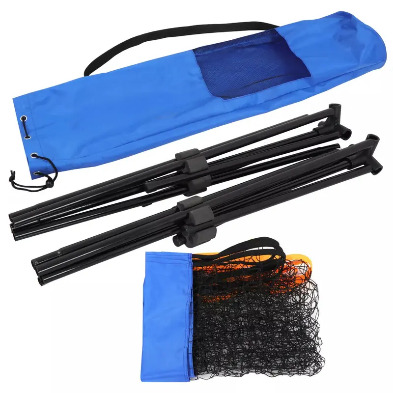 Portable Badminton Net With Adjustable Stand – 10x5ft, Height Adjustable 2.5-5ft, PE Mesh, Carrying Bag Included – SEGAWE