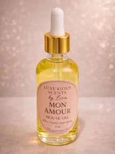 Luxurious Scents by Lena Mon Amour House Oil - Island-Inspired Natural & Refreshing Fragrance for Everyday Use