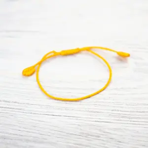 Yellow String Bracelet