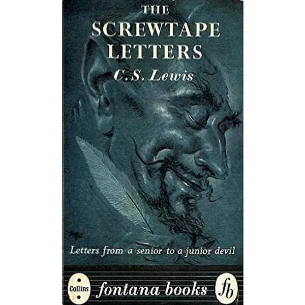 Used - The Screwtape Letters by C.S. Lewis, Good Classic Masterpiece, Engaging Account of Temptation, Softcover Book (0.22 lb), Lightweight