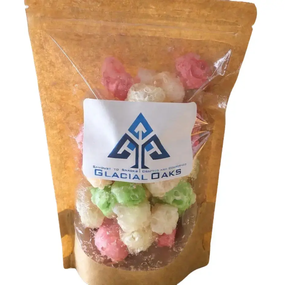 Freeze-Dried Gummy Bears, Crunchy Snack Candy for All Ages, Shelf-Stable Treat with Intensified Flavor