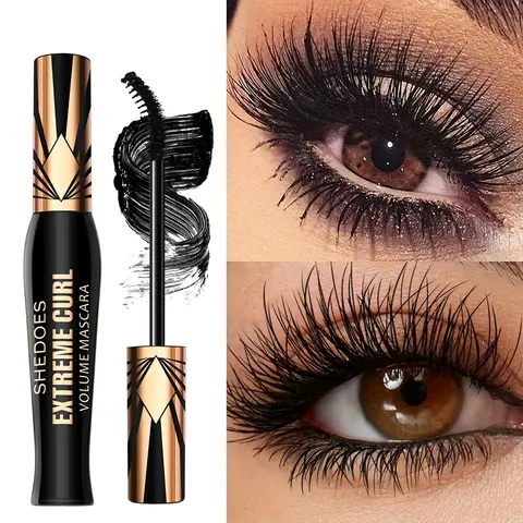 Thick curly Makeup Mascara, lightweight Waterproof Longlasting, anti smudge and durable Affordable Mascara Beauty Mascara Eyelashes Mascara Best Waterproof Mascara