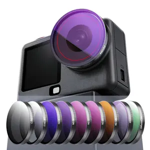 for DJI Action 6 Protective Filter Optical Glass Creative Filter Kit CPL UV ND8 ND16 ND32 Action Camera Acce