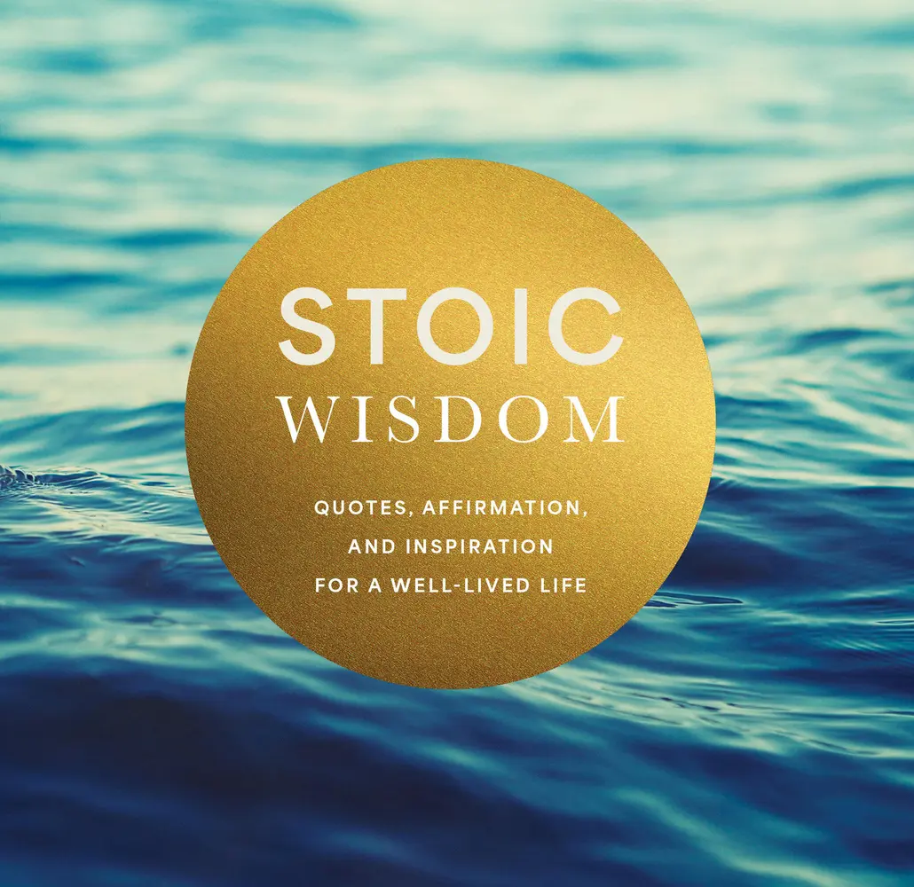 USED Book - Stoic Wisdom: Quotes, Affirmation, and Inspiration for a Well-Lived Life by Editors of Chartwell Books (Hardcover) - english