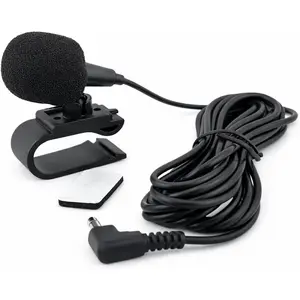 Microphone 2.5mm Handsfree Dash Car Stereo Receiver Replacement for Pioneer AVH-270BT AVH-280BT AVH-1500NEX AVH-2550NEX AVH-X2700BS AVH-X2800BS AVH-4200NEX AVIC-8100NEX AVIC-8200NEX