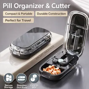 Sky Lab Pill Cutter Splitter for Cutting Multiple Pills, Adjustable Pill Cutter Splitter for Small and Tiny Pills with Accurate Pill Alignmen,Practical household items, worth having