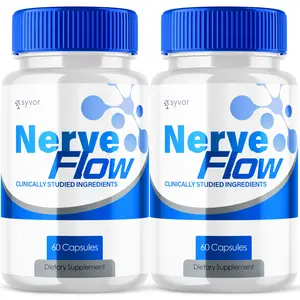 Nerve Flow Advanced Nerve Support Formula Maximum Strength Vitamin 120 Capsules