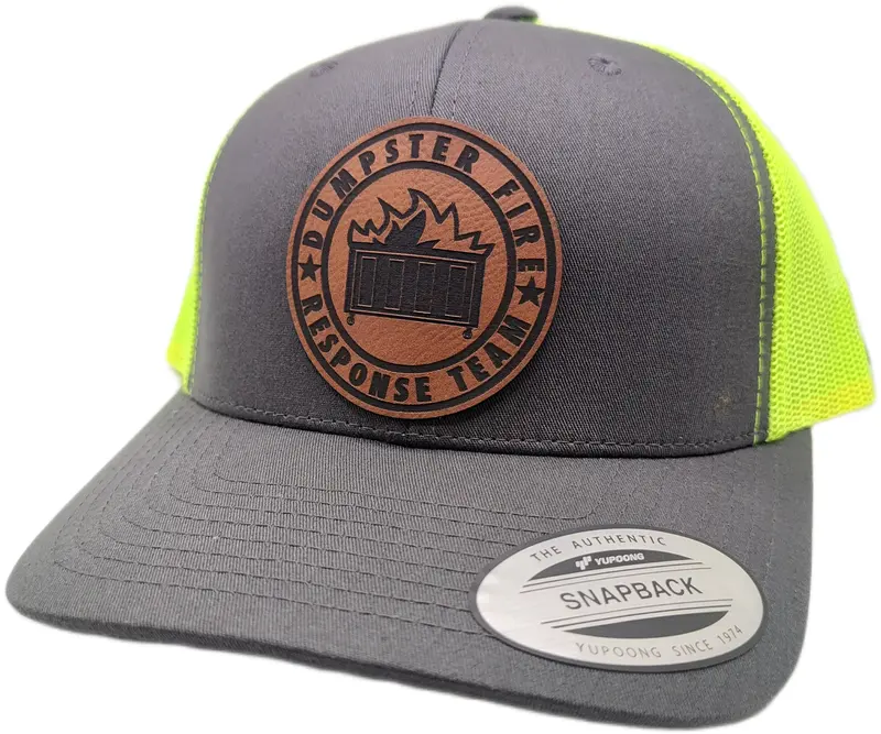 Dumpster Fire Response Team - Funny Trucker Style Patch Hat