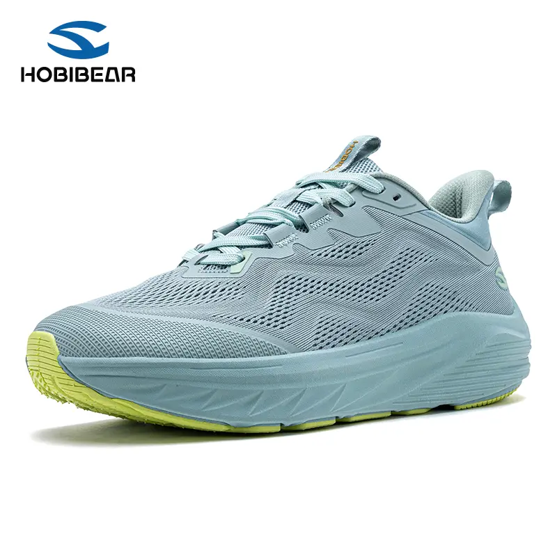 HOBIBEAR Unisex Low-Top Laces Casual Trainers, Lightweight Breathable All-Season Low-Top Sneakers for Women, Comfortable Walking Athletic Footwear