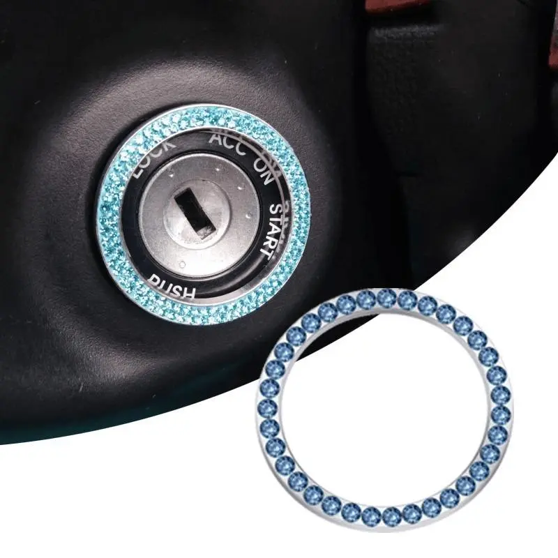 Car ignition switch sticker, circular sticker for car and motorcycle decoration, Sticker for Cars, Automobile Decals, Automotive Decoration