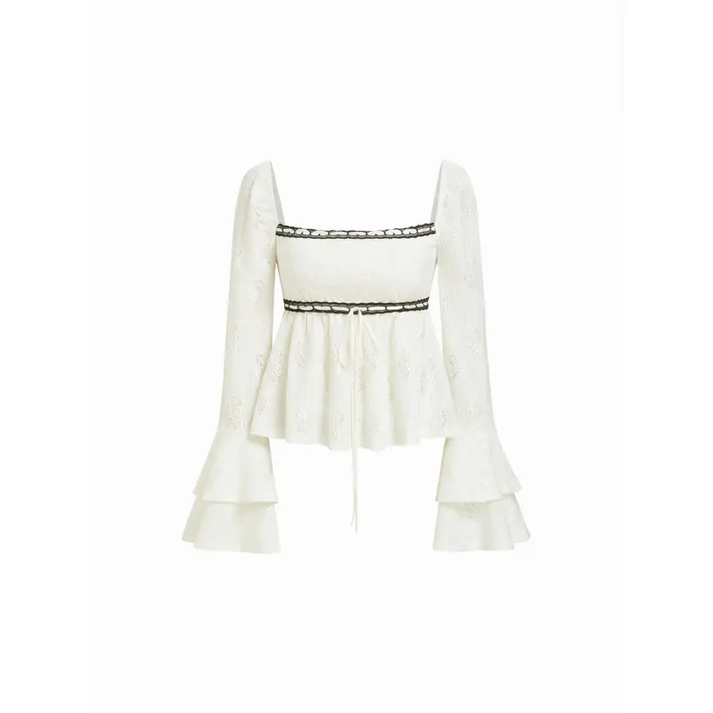 floral peplum top - TikTok Shop