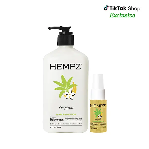 Hempz Exclusive Original Moisturizing Fragrance Spray & Body Lotion Bundle