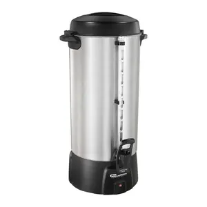 Hamilton Beach 7099963 URN Coffee Maker for 100 Cups - Brushed Aluminium