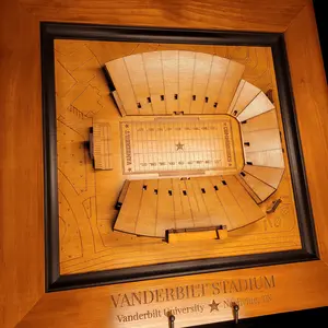 Custom Stadium Replica Handcrafted 3D Wooden Model of Any Team’s Stadium