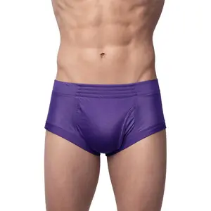 Nylon Tricot Brief - Left Side Fly (Copy)